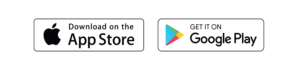 A row of app store logos, including the Apple App Store, & Google Play Store. Each logo is displayed in a distinct, colorful design, with a recognizable symbol representing the respective app store. The logos are arranged in a horizontal line, suggesting ease of access and availability across different platforms.